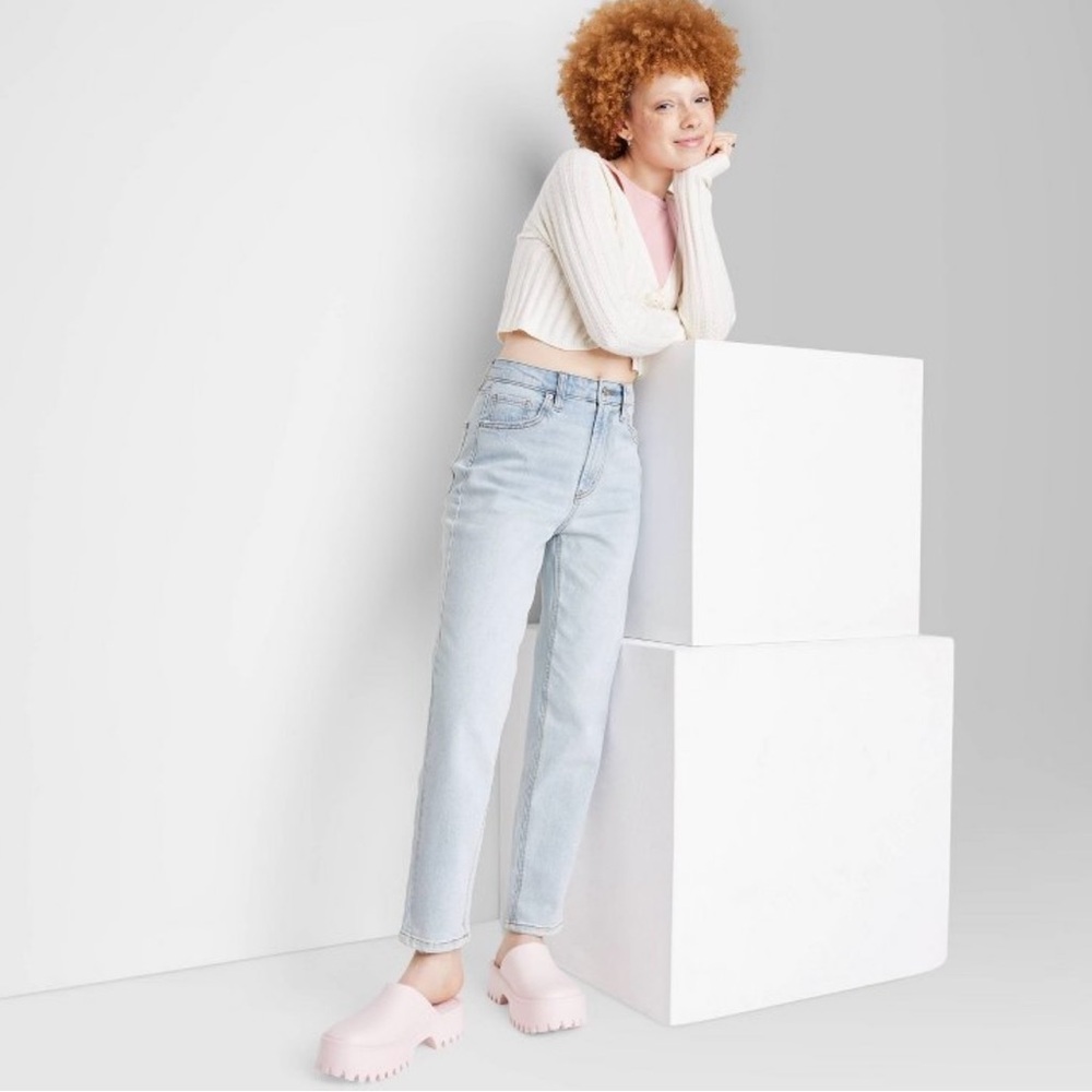 Wild Fable Blue Straight Leg Jeans